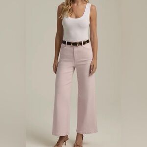 Favorite Daughter Mischa Pale Pink High Rise Jeans NWOT